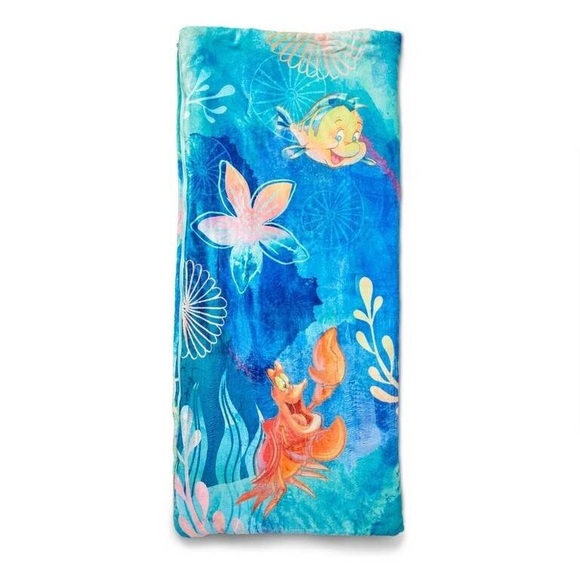 Disney Little Mermaid Sleeping Bag - Teal and Pink - Picture 4 of 5